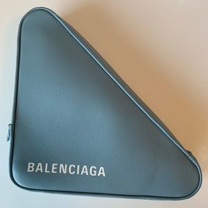 Balenciaga Triangle Clutch Bag